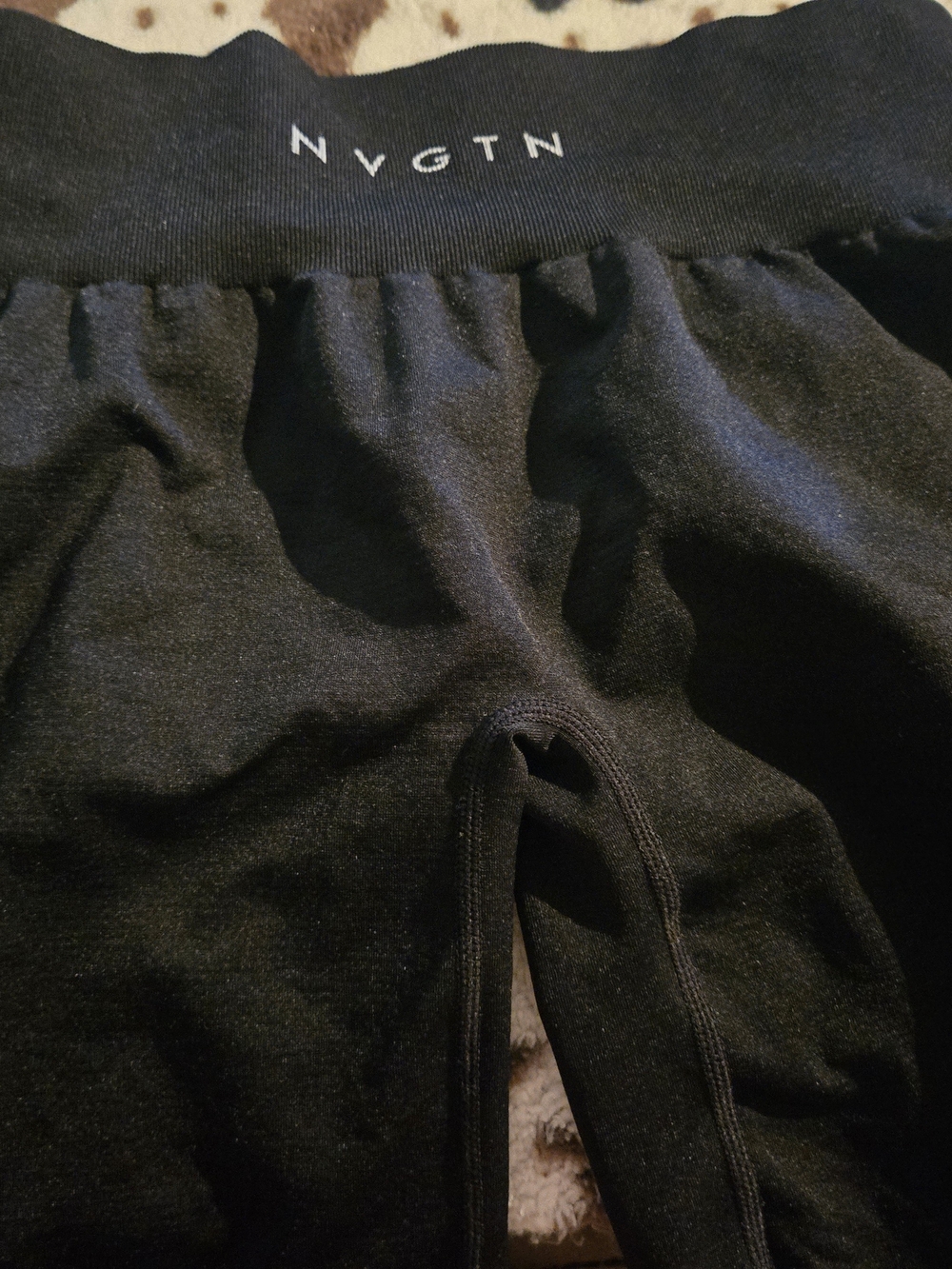 New NVGTN Black Shorts Large